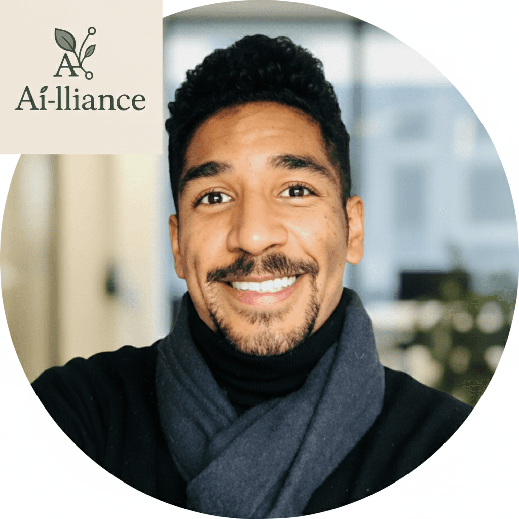 Jonathan Joyeux, fondateur d'Ai-lliance